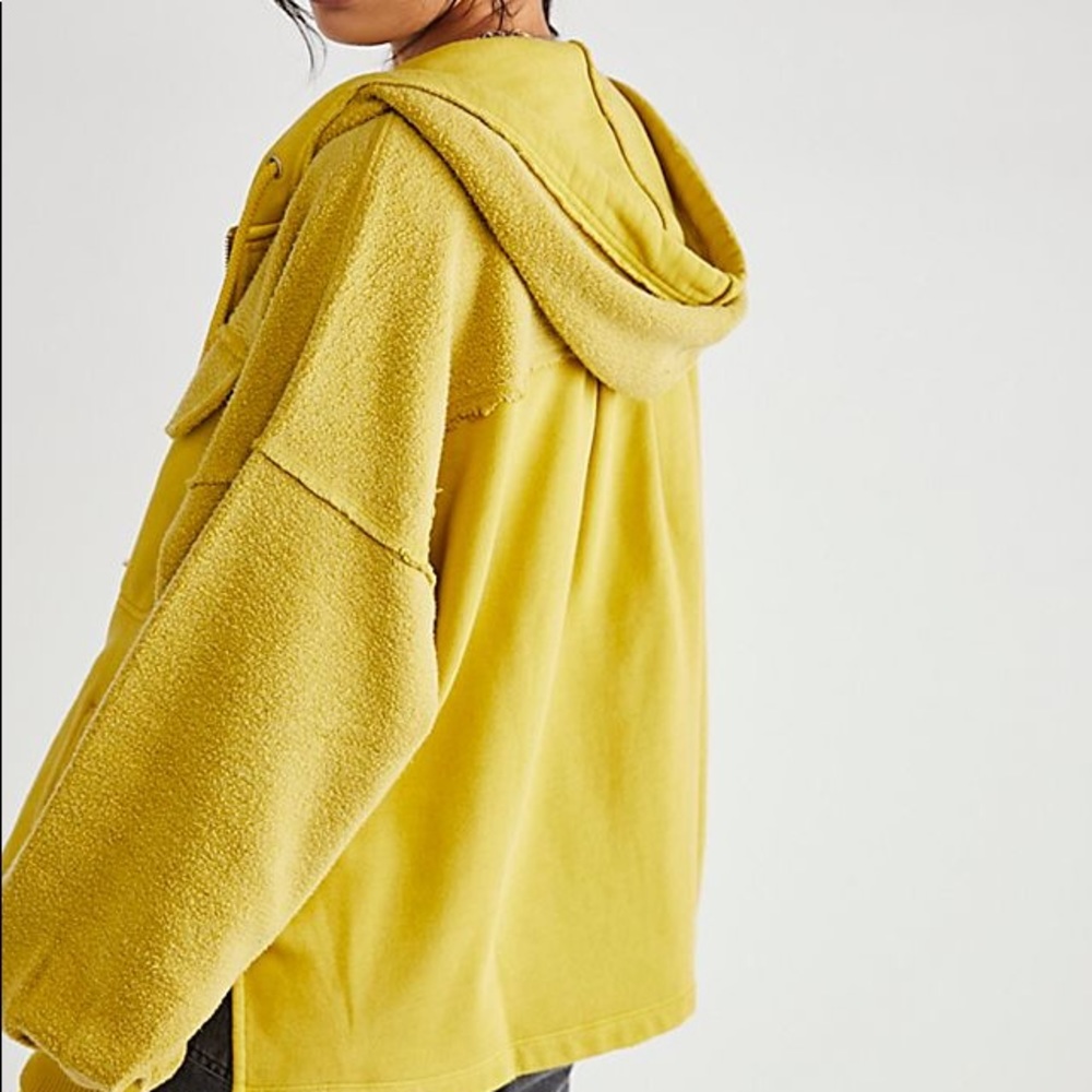 Free People We The Free Britney Cardi Zip Hoodie Jacket - Picture 4 of 10